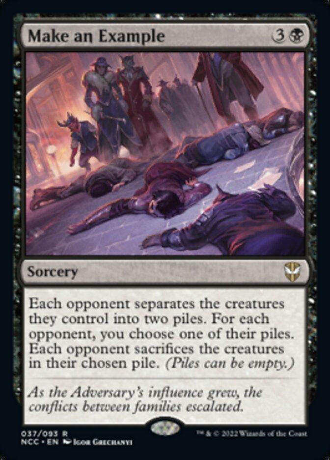 Make an Example [Streets of New Capenna Commander] - Magic: The Gathering - Card Brawlers | Quebec | Canada |