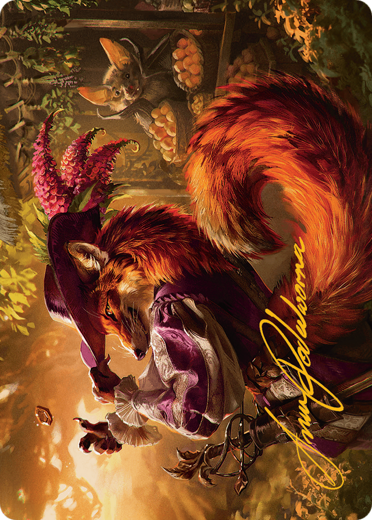 Mr. Foxglove Art Card (Gold-Stamped Signature) [Bloomburrow Art Series] - Magic: The Gathering - Card Brawlers | Quebec | Canada |