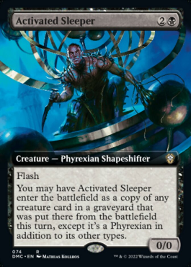 Activated Sleeper (Extended Art) [Dominaria United Commander] - Magic: The Gathering - Card Brawlers | Quebec | Canada |