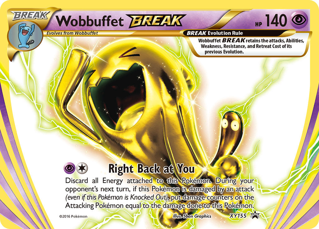 Wobbuffet BREAK (XY155) [XY: Black Star Promos] - Pokémon - Card Brawlers | Quebec | Canada |