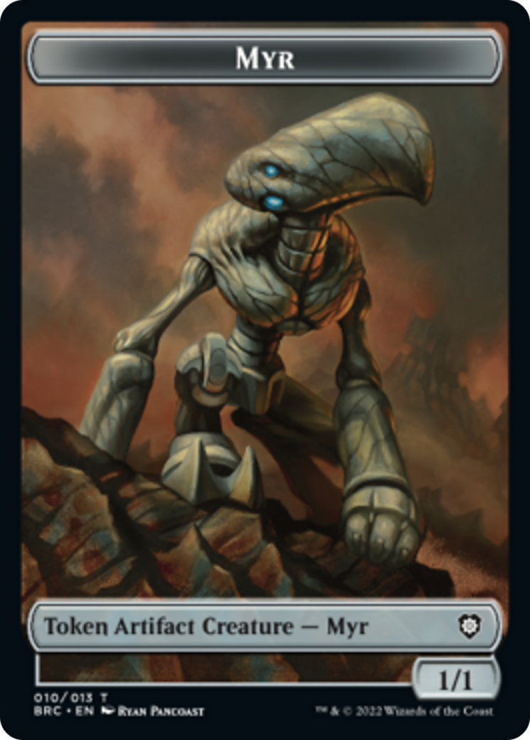Myr // Thopter (010) Double-Sided Token [The Brothers' War Commander Tokens] - Magic: The Gathering - Card Brawlers | Quebec | Canada |