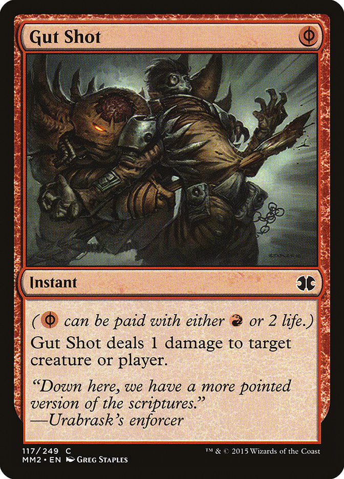 Gut Shot [Modern Masters 2015] - Magic: The Gathering - Card Brawlers | Quebec | Canada |
