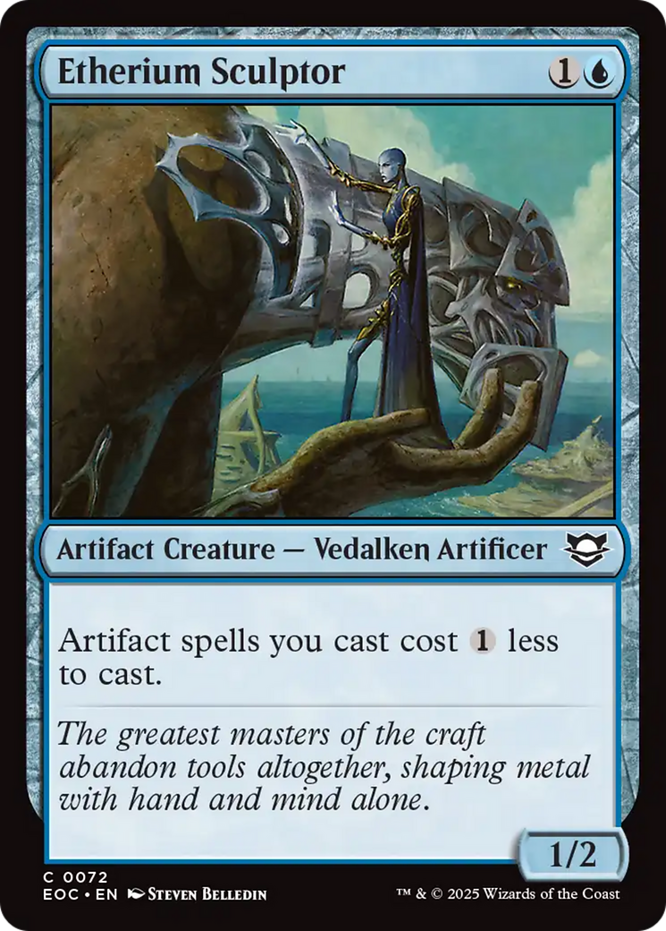 Etherium Sculptor [Edge of Eternities Commander] - Magic: The Gathering - Card Brawlers | Quebec | Canada |