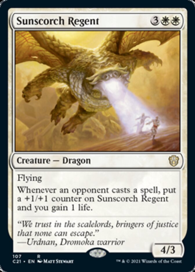 Sunscorch Regent [Commander 2021] - Magic: The Gathering - Card Brawlers | Quebec | Canada |
