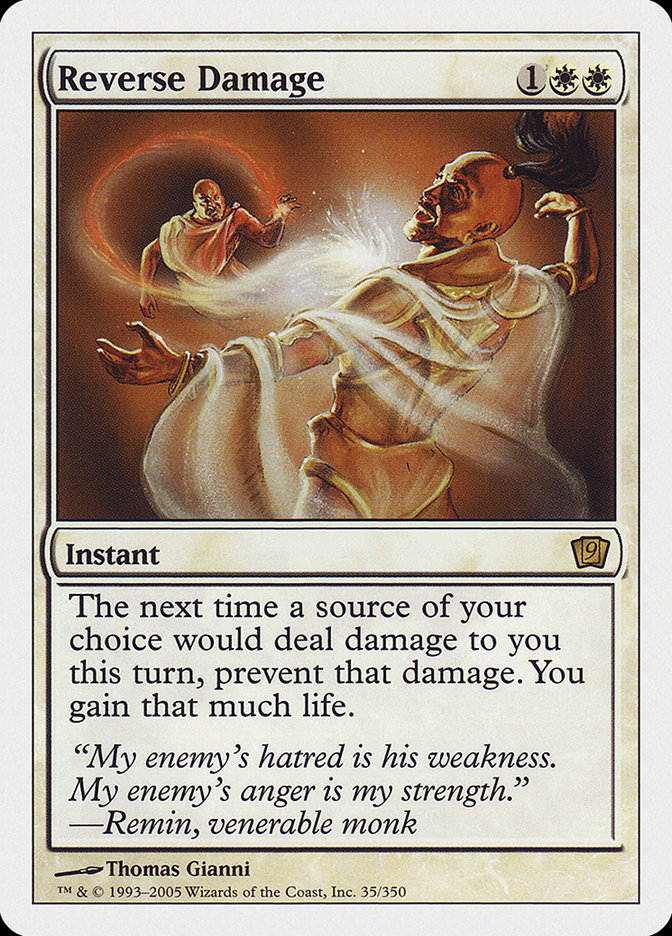 Reverse Damage [Ninth Edition] - Magic: The Gathering - Card Brawlers | Quebec | Canada |