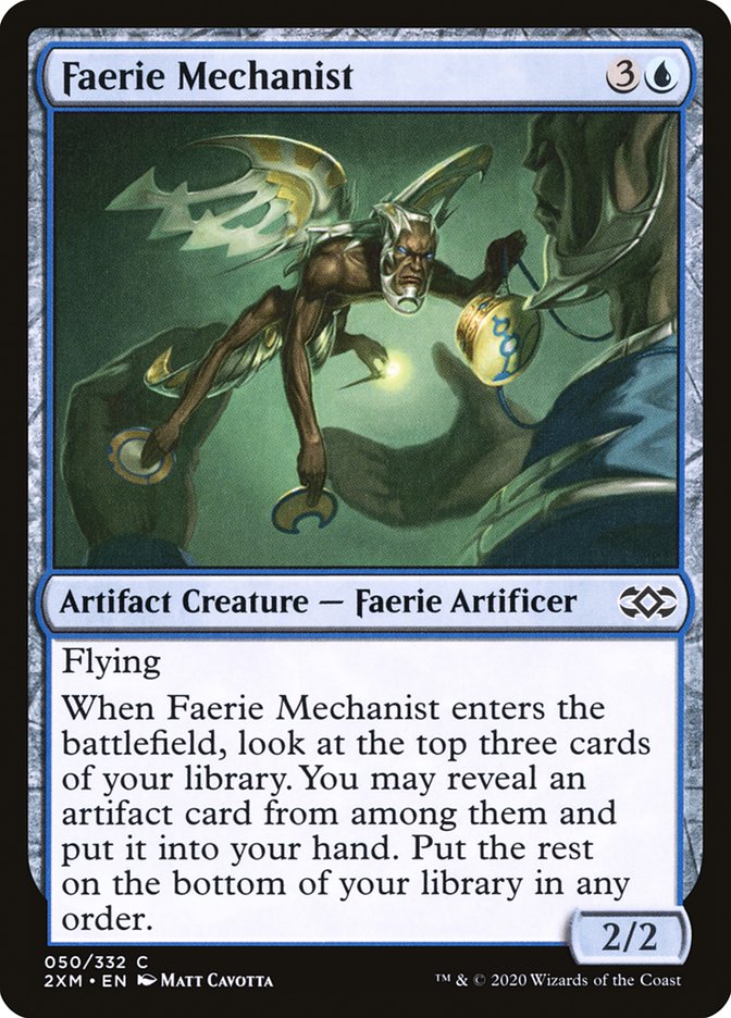 Faerie Mechanist [Double Masters] - Magic: The Gathering - Card Brawlers | Quebec | Canada |