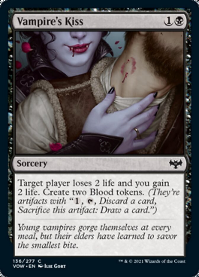 Vampire's Kiss [Innistrad: Crimson Vow] - Magic: The Gathering - Card Brawlers | Quebec | Canada |