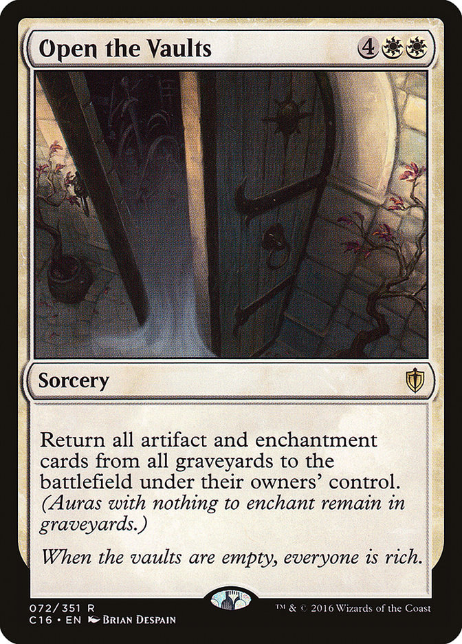 Open the Vaults [Commander 2016] - Magic: The Gathering - Card Brawlers | Quebec | Canada |