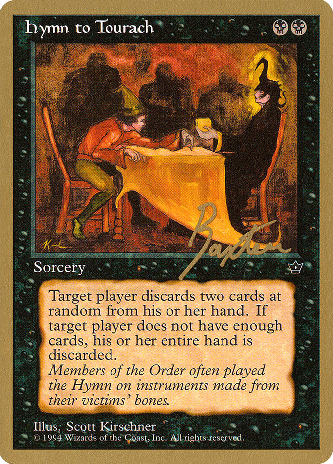 Hymn to Tourach (Table) (George Baxter) [Pro Tour Collector Set] - Magic: The Gathering - Card Brawlers | Quebec | Canada |