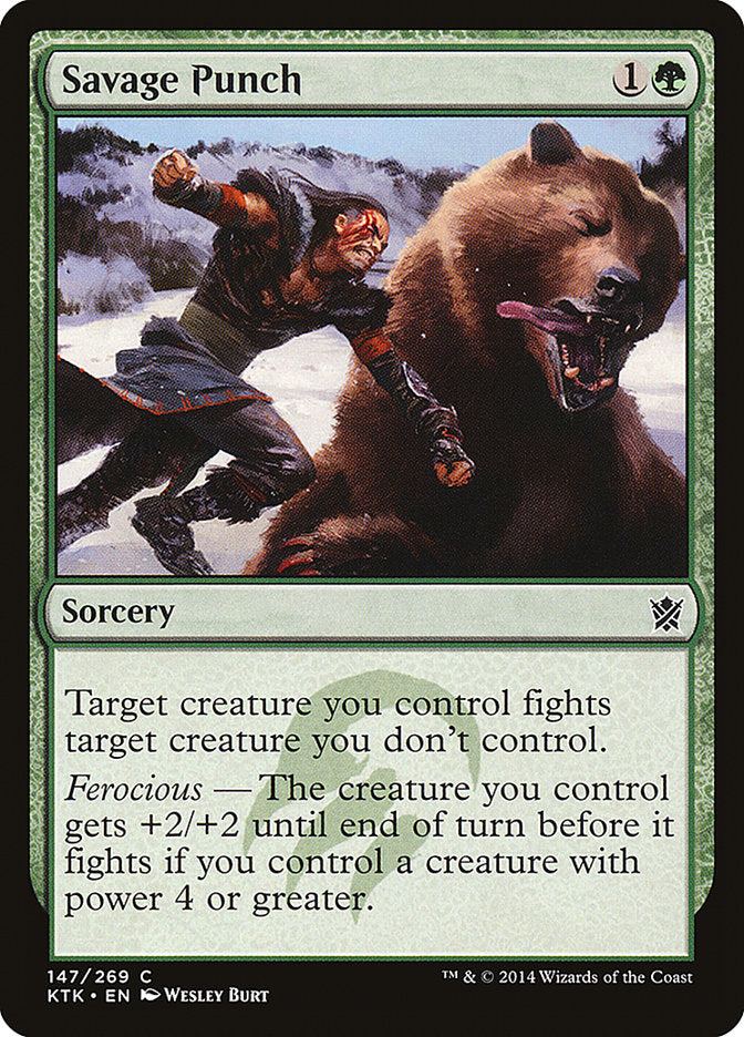 Savage Punch [Khans of Tarkir] - Magic: The Gathering - Card Brawlers | Quebec | Canada |