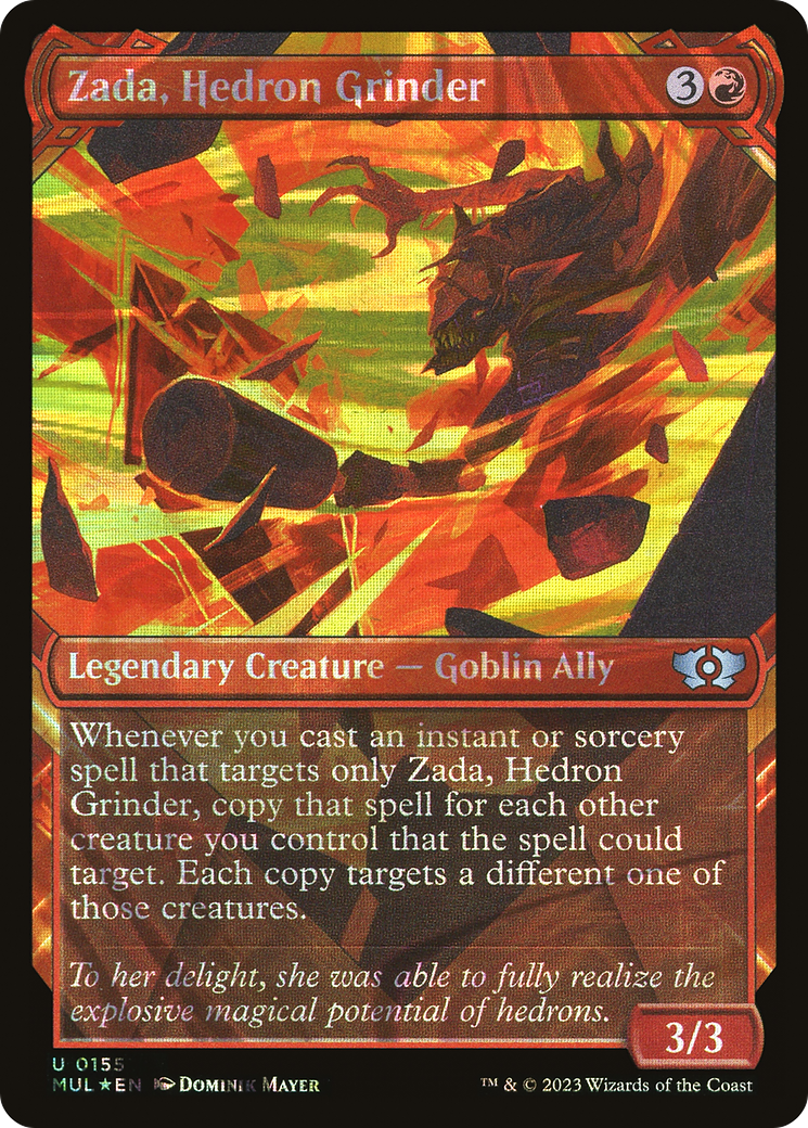 Zada, Hedron Grinder (Halo Foil) [Multiverse Legends] - Magic: The Gathering - Card Brawlers | Quebec | Canada |