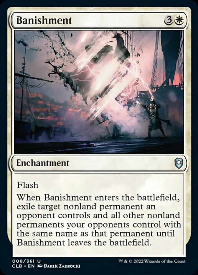 Banishment [Commander Legends: Battle for Baldur's Gate] - Magic: The Gathering - Card Brawlers | Quebec | Canada |