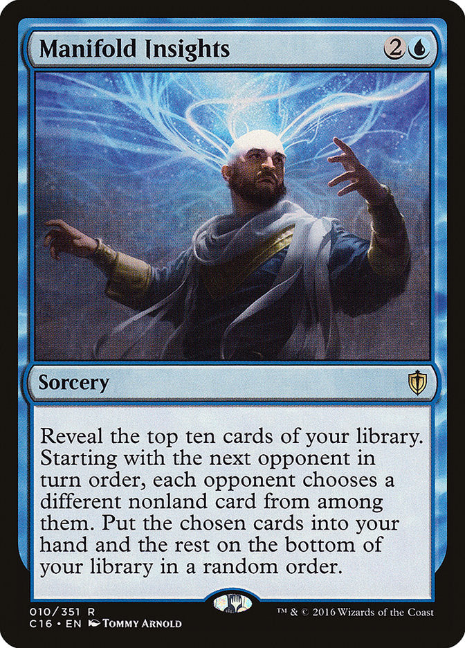 Manifold Insights [Commander 2016] - Magic: The Gathering - Card Brawlers | Quebec | Canada |
