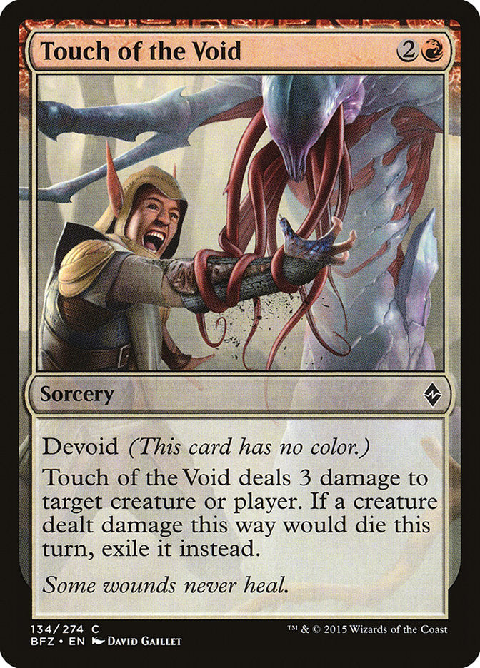 Touch of the Void [Battle for Zendikar] - Magic: The Gathering - Card Brawlers | Quebec | Canada |