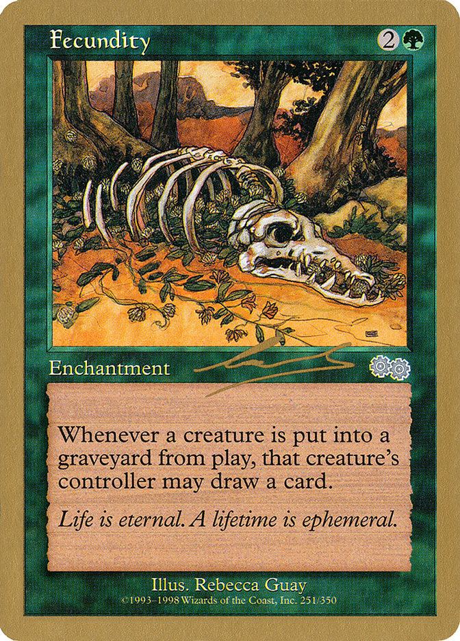 Fecundity (Nicolas Labarre) [World Championship Decks 2000] - Magic: The Gathering - Card Brawlers | Quebec | Canada |