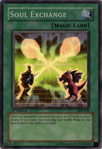 Soul Exchange [SDY-041] Super Rare - Yu-Gi-Oh! - Card Brawlers | Quebec | Canada |