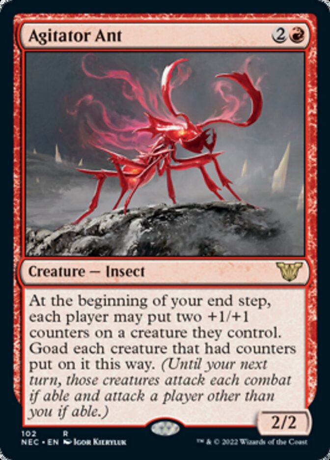 Agitator Ant [Kamigawa: Neon Dynasty Commander] - Magic: The Gathering - Card Brawlers | Quebec | Canada |