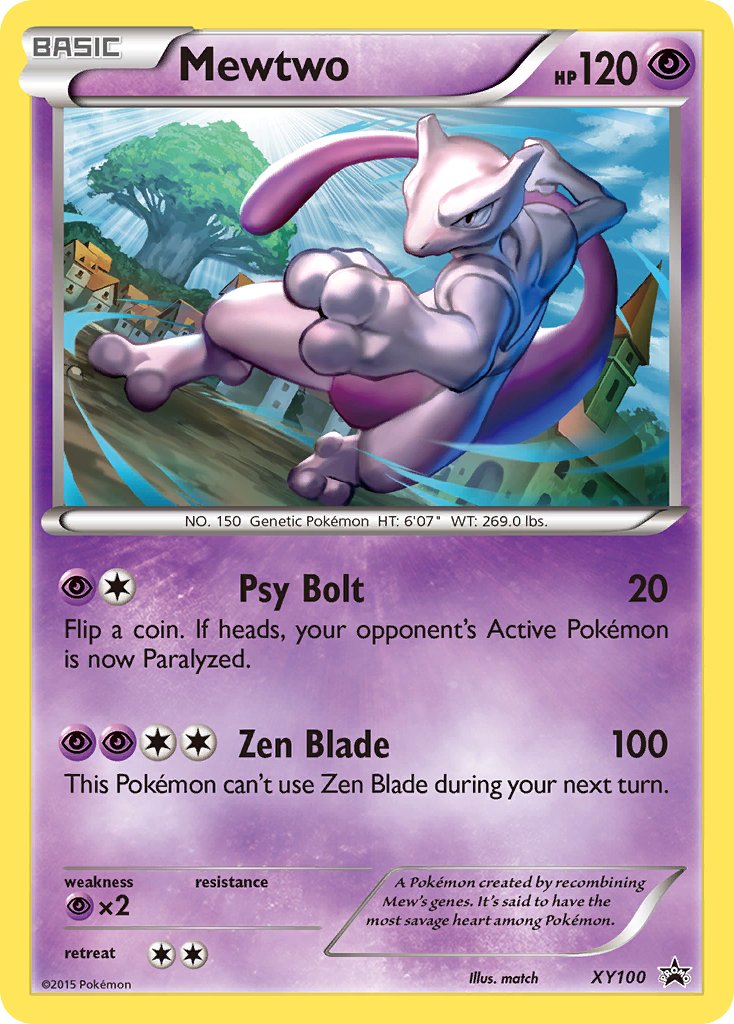 Mewtwo (XY100) [XY: Black Star Promos] - Pokémon - Card Brawlers | Quebec | Canada |