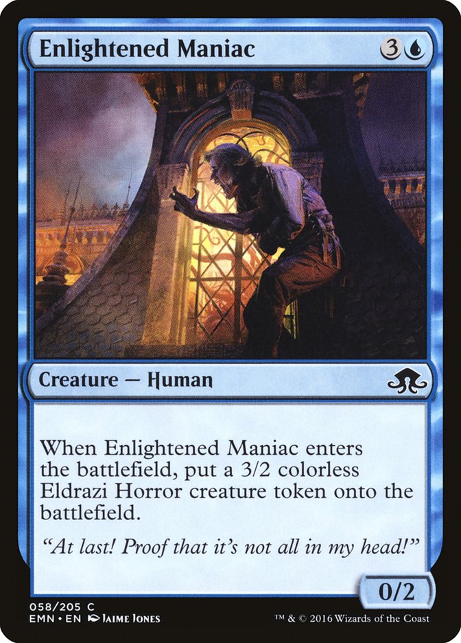 Enlightened Maniac [Eldritch Moon] - Magic: The Gathering - Card Brawlers | Quebec | Canada |