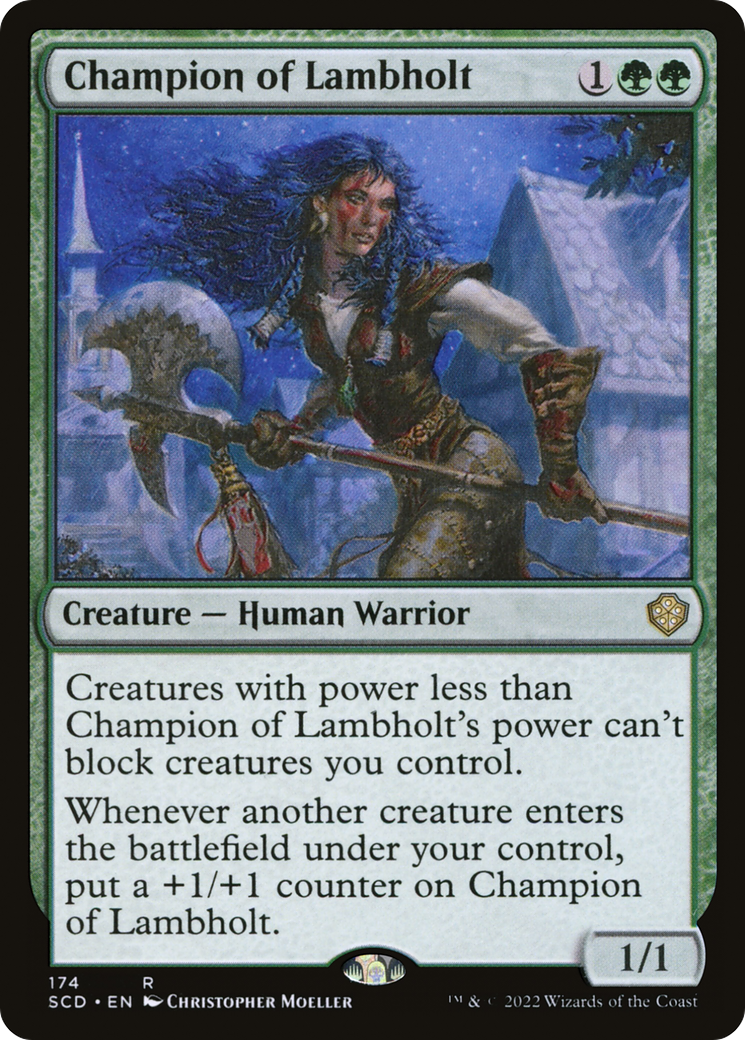 Champion of Lambholt [Starter Commander Decks] - Magic: The Gathering - Card Brawlers | Quebec | Canada |