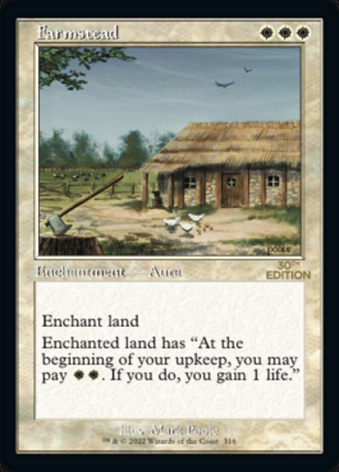 Farmstead (Retro) [30th Anniversary Edition] - Magic: The Gathering - Card Brawlers | Quebec | Canada |