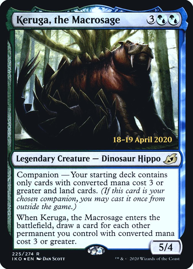Keruga, the Macrosage [Ikoria: Lair of Behemoths Prerelease Promos] - Magic: The Gathering - Card Brawlers | Quebec | Canada |
