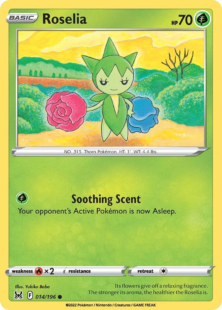 Roselia (014/196) [Sword & Shield: Lost Origin] - Pokémon - Card Brawlers | Quebec | Canada |