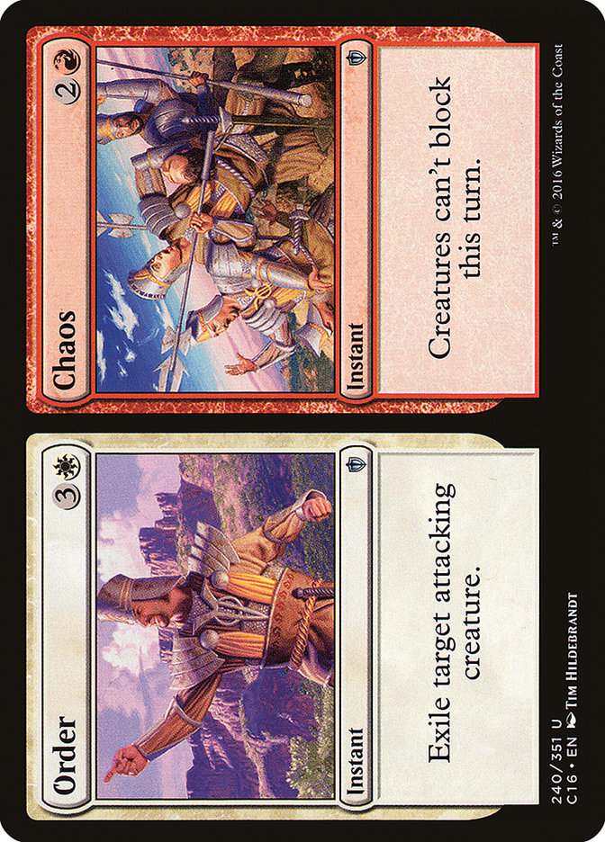 Order // Chaos [Commander 2016] - Magic: The Gathering - Card Brawlers | Quebec | Canada |
