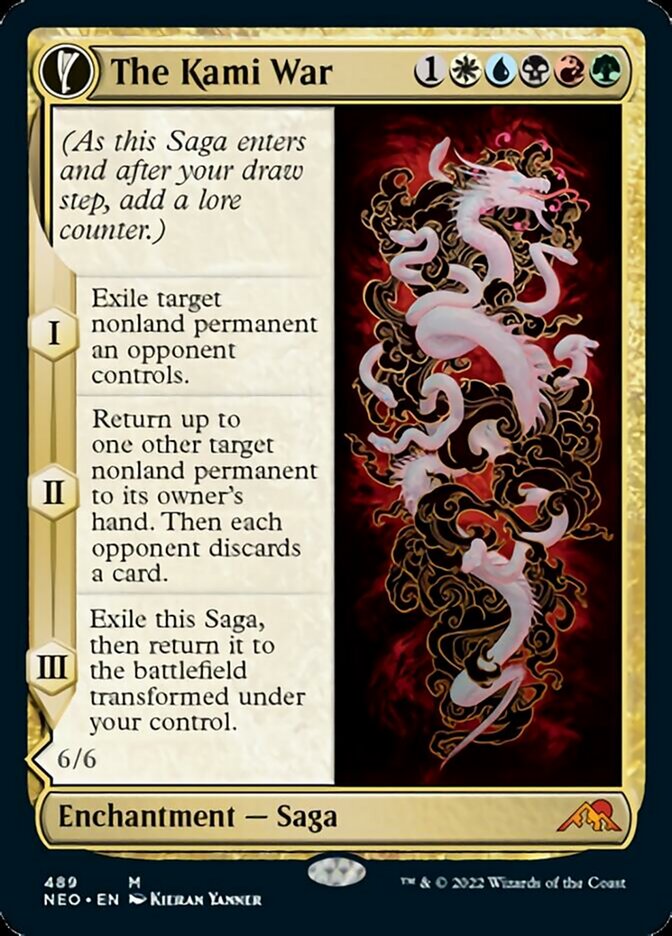 The Kami War // O-Kagachi Made Manifest (Extended Art) [Kamigawa: Neon Dynasty] - Magic: The Gathering - Card Brawlers | Quebec | Canada |