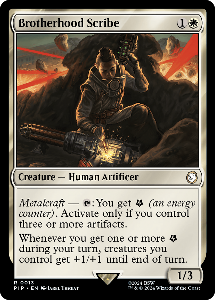 Brotherhood Scribe [Fallout] - Magic: The Gathering - Card Brawlers | Quebec | Canada |