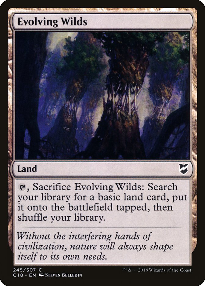 Evolving Wilds [Commander 2018] - Magic: The Gathering - Card Brawlers | Quebec | Canada |