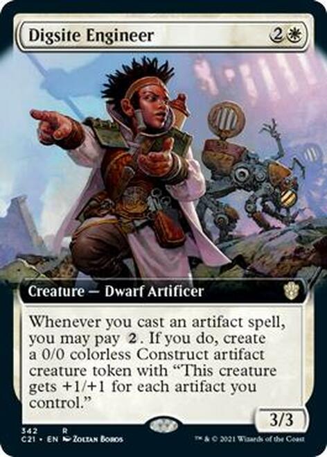 Digsite Engineer (Extended Art) [Commander 2021] - Magic: The Gathering - Card Brawlers | Quebec | Canada |