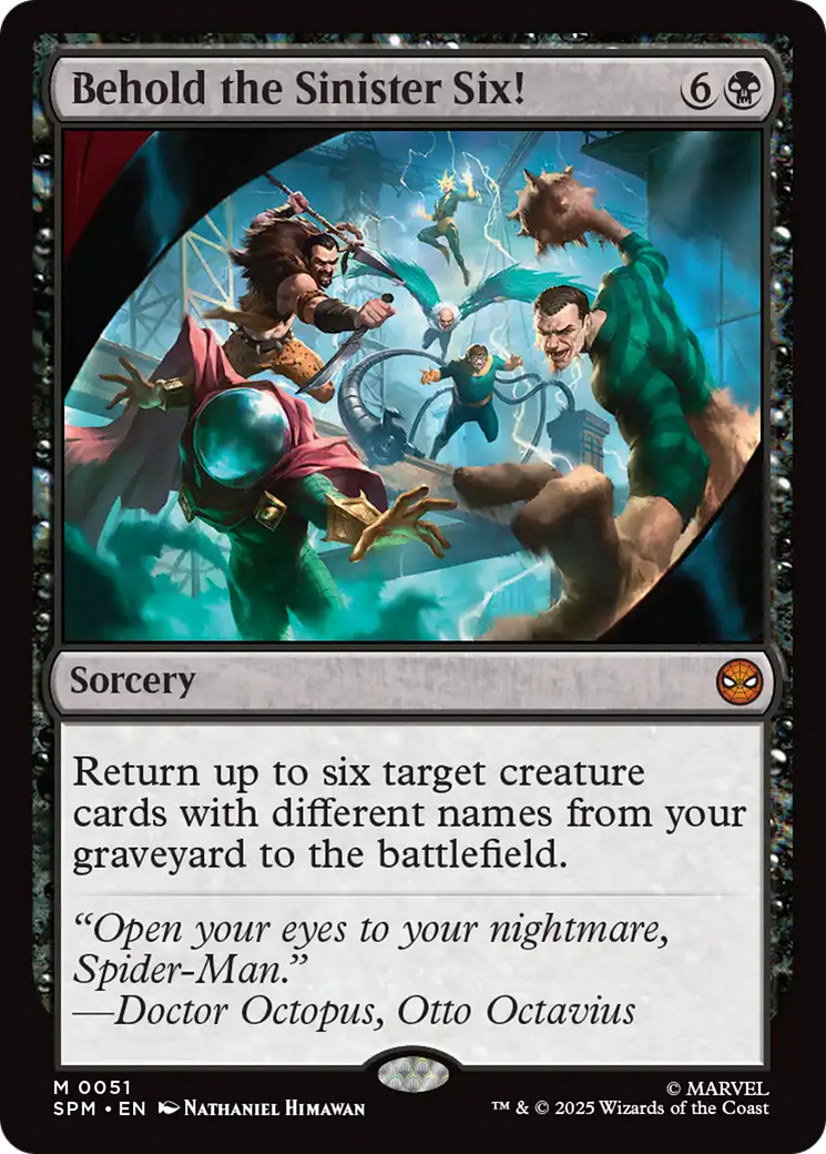 Behold the Sinister Six! [Marvel's Spider-Man] - Magic: The Gathering - Card Brawlers | Quebec | Canada |