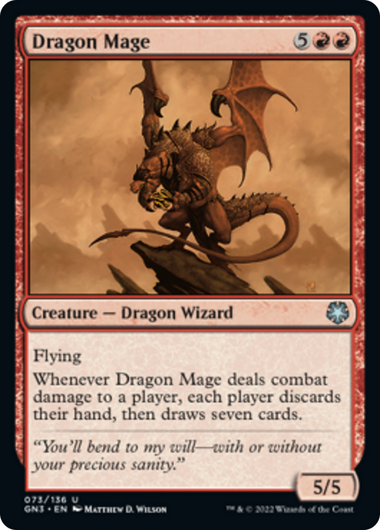 Dragon Mage [Game Night: Free-for-All] - Magic: The Gathering - Card Brawlers | Quebec | Canada |