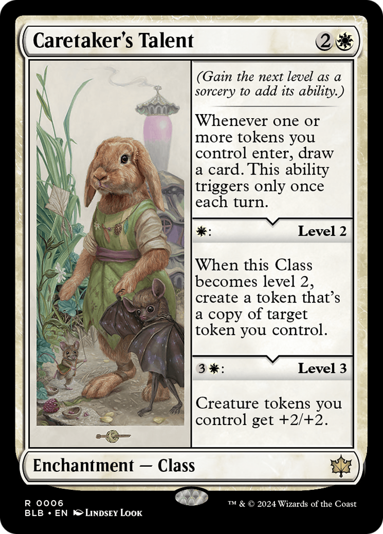 Caretaker's Talent [Bloomburrow] - Magic: The Gathering - Card Brawlers | Quebec | Canada |