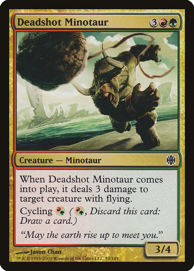 Deadshot Minotaur [Alara Reborn] - Magic: The Gathering - Card Brawlers | Quebec | Canada |