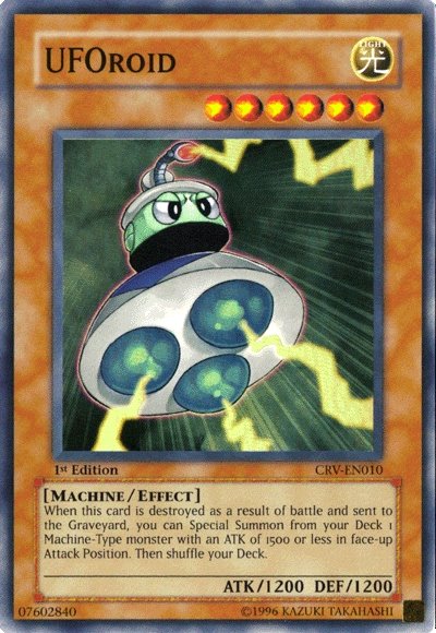 UFOroid [CRV-EN010] Super Rare - Yu-Gi-Oh! - Card Brawlers | Quebec | Canada |