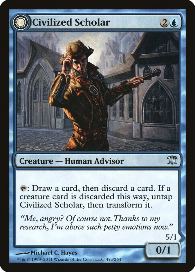 Civilized Scholar // Homicidal Brute [Innistrad] - Magic: The Gathering - Card Brawlers | Quebec | Canada |