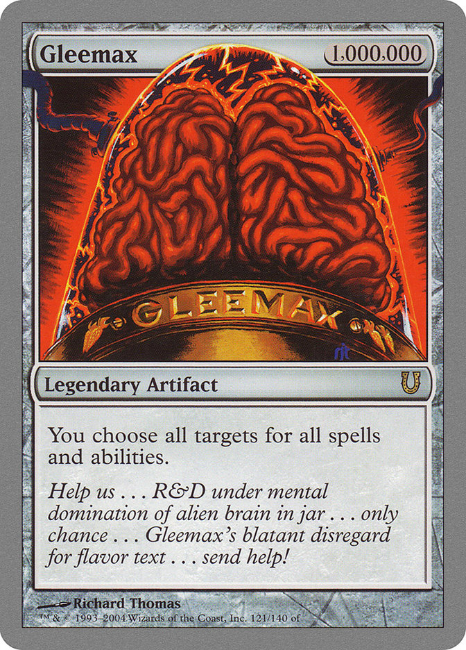 Gleemax [Unhinged] - Magic: The Gathering - Card Brawlers | Quebec | Canada |