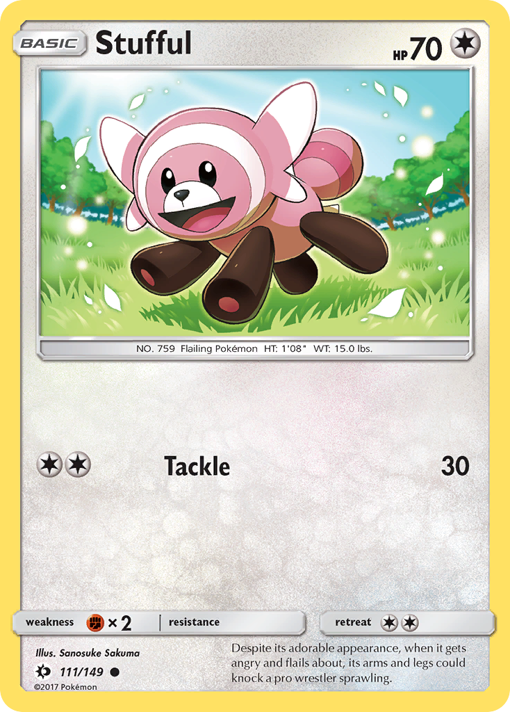 Stufful (111/149) [Sun & Moon: Base Set] - Pokémon - Card Brawlers | Quebec | Canada |