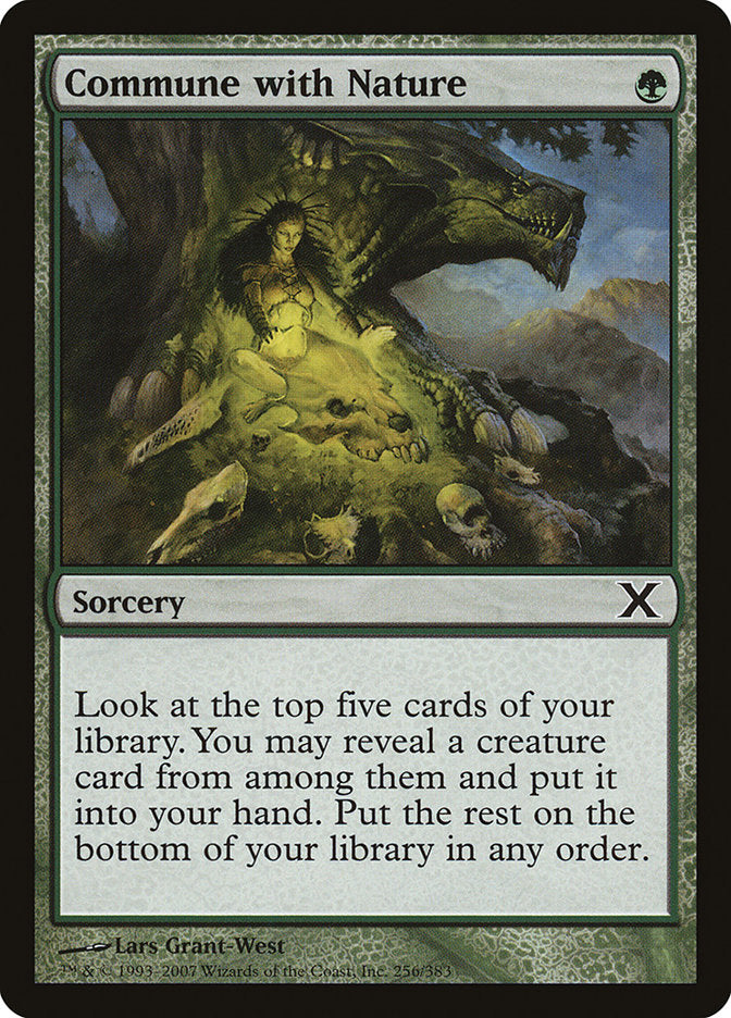 Commune with Nature [Tenth Edition] - Magic: The Gathering - Card Brawlers | Quebec | Canada |