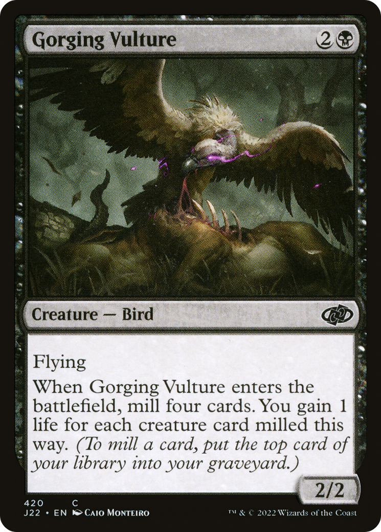 Gorging Vulture [Jumpstart 2022] - Magic: The Gathering - Card Brawlers | Quebec | Canada |