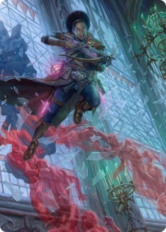 Kaya, Geist Hunter Art Card [Innistrad: Crimson Vow Art Series] - Magic: The Gathering - Card Brawlers | Quebec | Canada |
