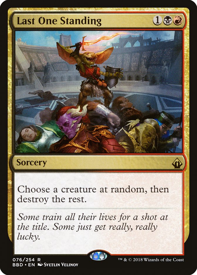 Last One Standing [Battlebond] - Magic: The Gathering - Card Brawlers | Quebec | Canada |