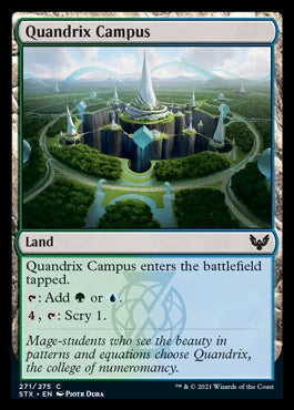 Quandrix Campus [Strixhaven: School of Mages] - Magic: The Gathering - Card Brawlers | Quebec | Canada |