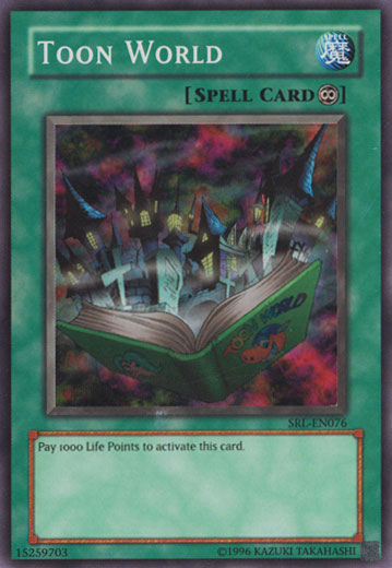 Toon World [SRL-076] Super Rare - Yu-Gi-Oh! - Card Brawlers | Quebec | Canada |