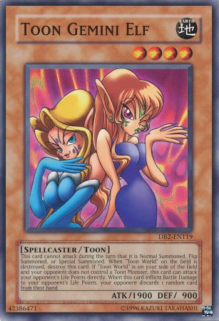 Toon Gemini Elf [DB2-EN119] Common - Yu-Gi-Oh! - Card Brawlers | Quebec | Canada |