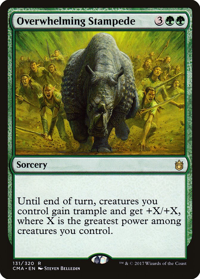 Overwhelming Stampede [Commander Anthology] - Magic: The Gathering - Card Brawlers | Quebec | Canada |
