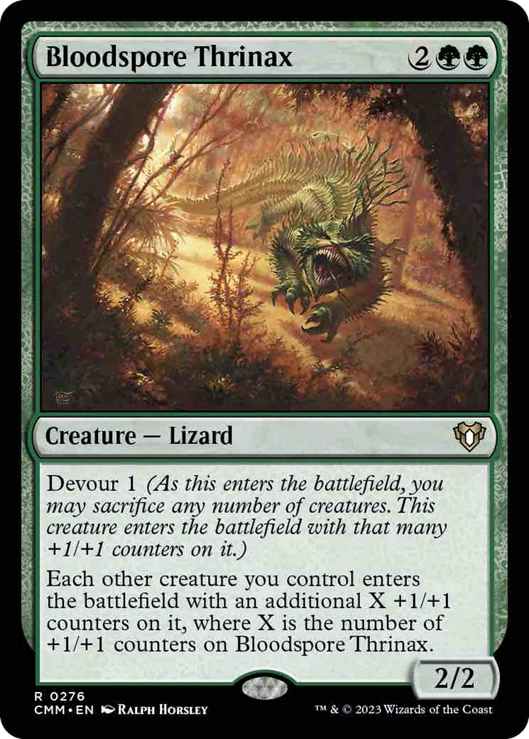 Bloodspore Thrinax [Commander Masters] - Magic: The Gathering - Card Brawlers | Quebec | Canada |