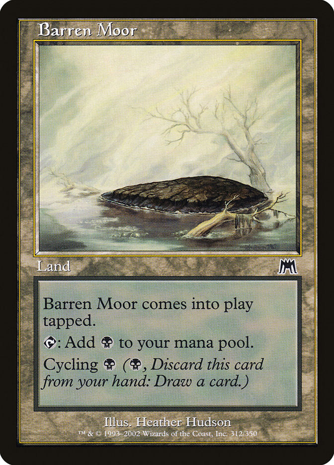 Barren Moor [Onslaught] - Magic: The Gathering - Card Brawlers | Quebec | Canada |